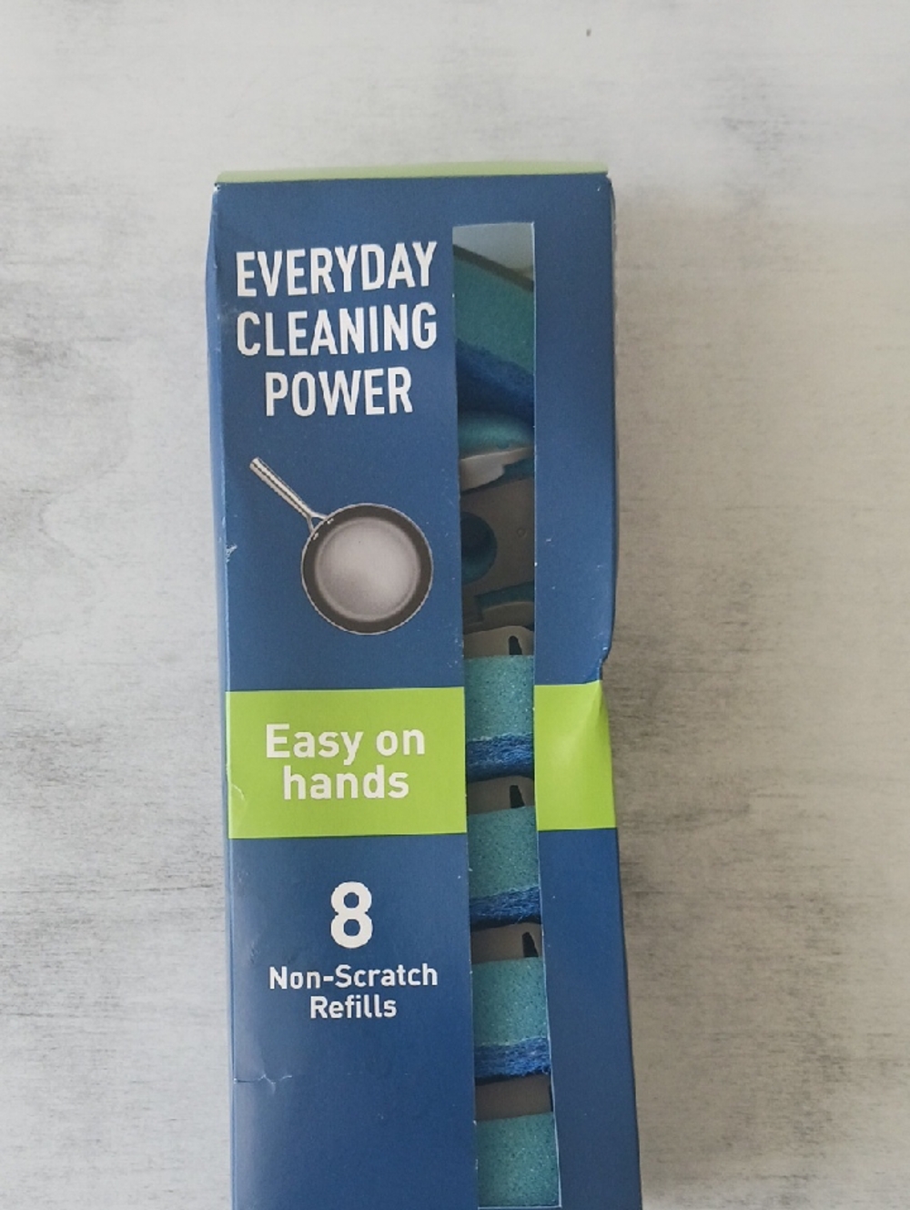 6 Pc!! Pack Scotch Brite Everyday Cleaning Power Non-Scratch Refill Sponge Blue